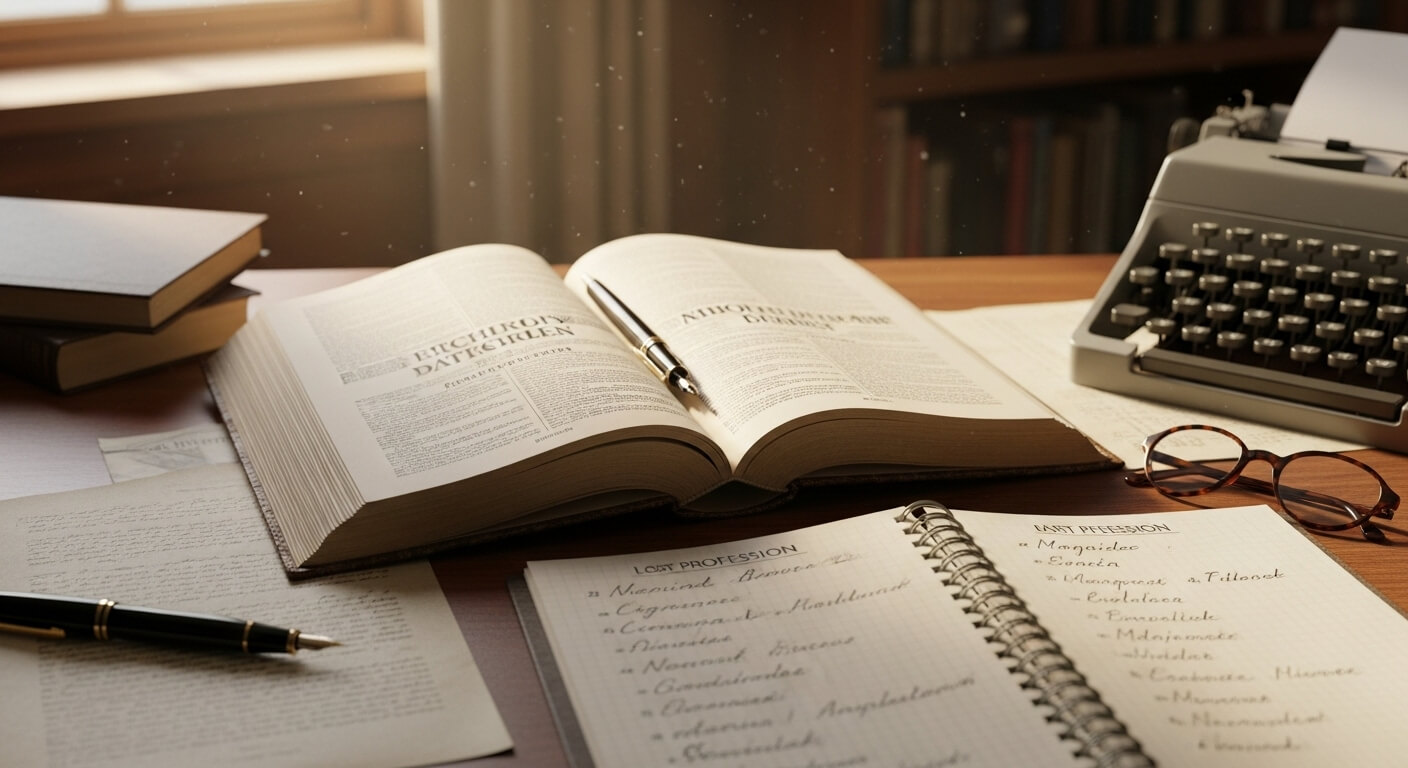 사라진 직업 속 언어와 말에 남은 흔적 분석 관련 사진