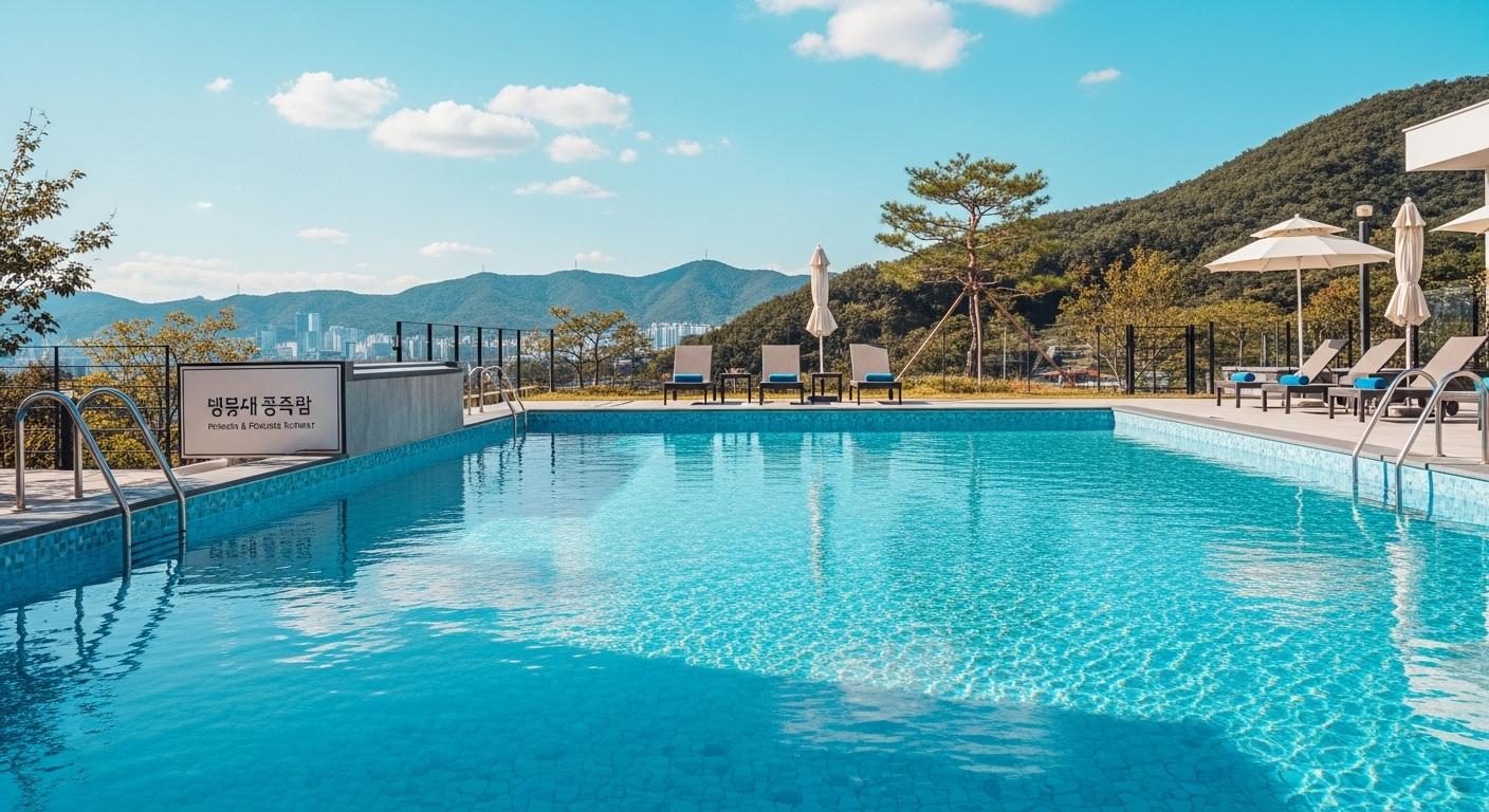 서울근교 수영장 펜션 키즈