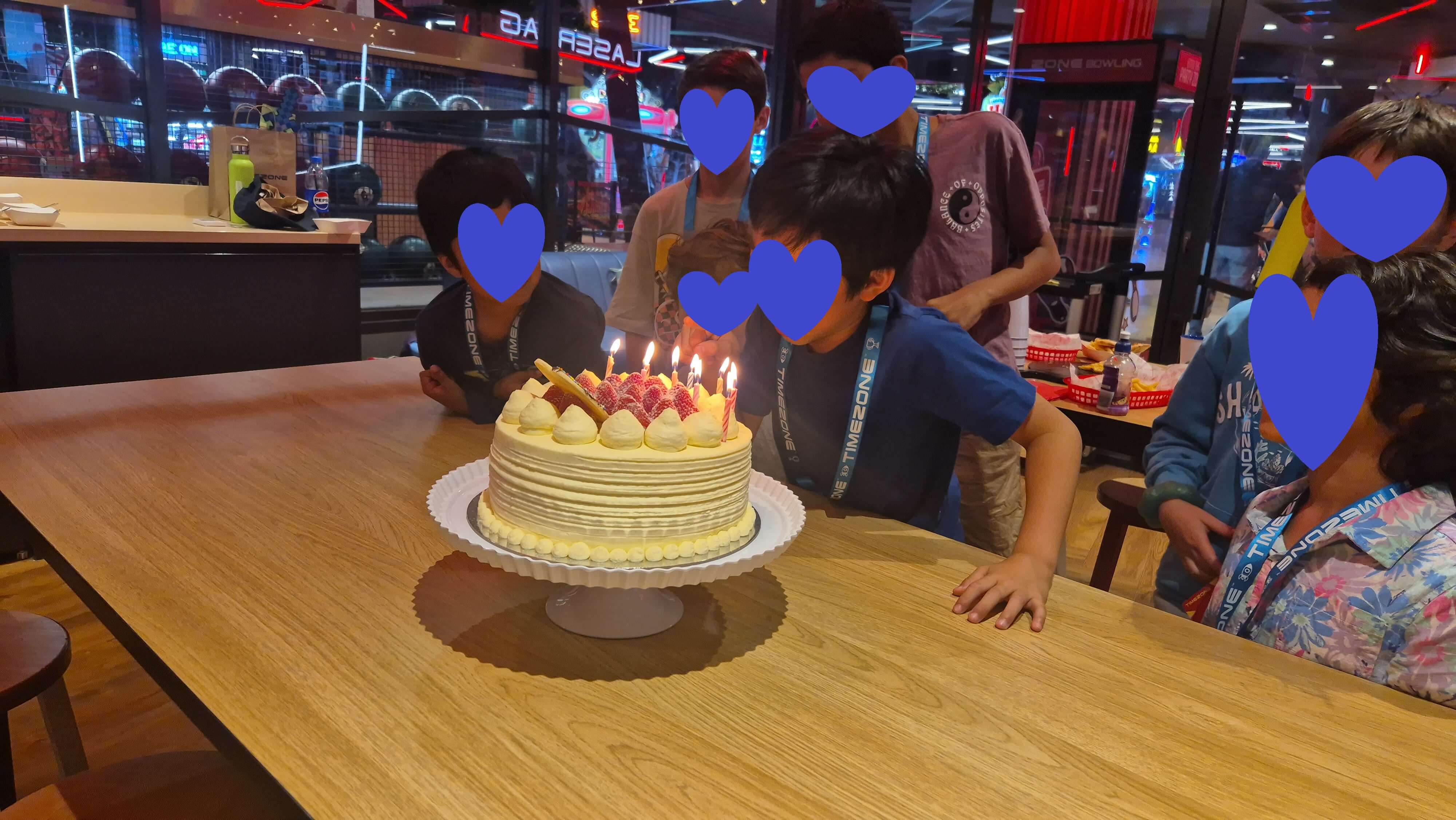첫째의 9살 생일 파티