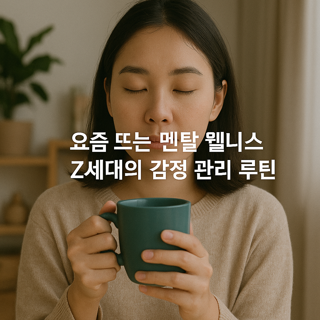 요즘 뜨는 멘탈 웰니스 트렌드 관련 사진
