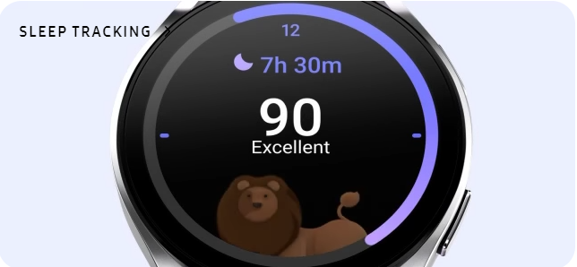 갤럭시 6 수면 트랙킹