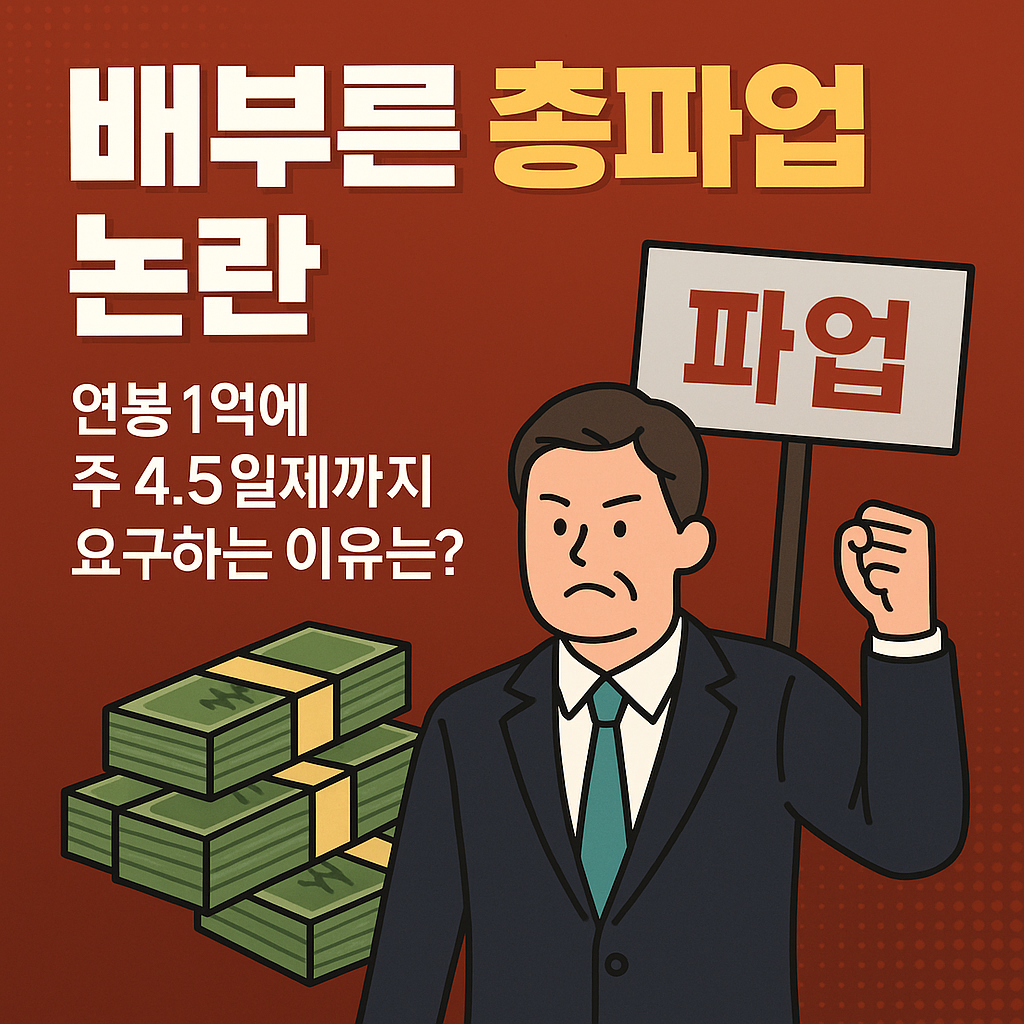 &ldquo;배부른 총파업&rdquo; 논란