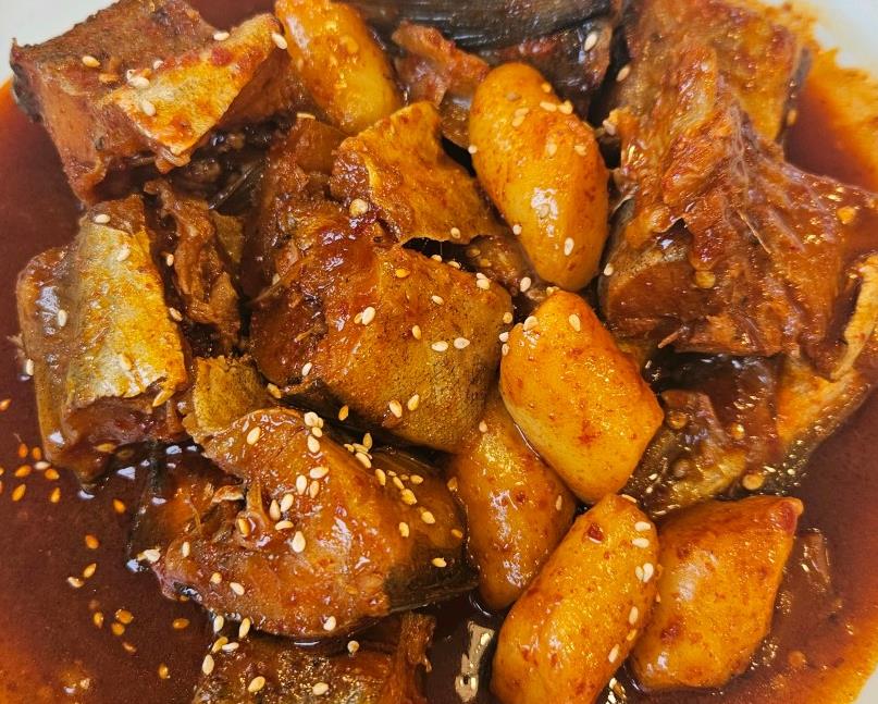 먹음직스러운 생생정보 코다리무한리필 9900원 코다리찜