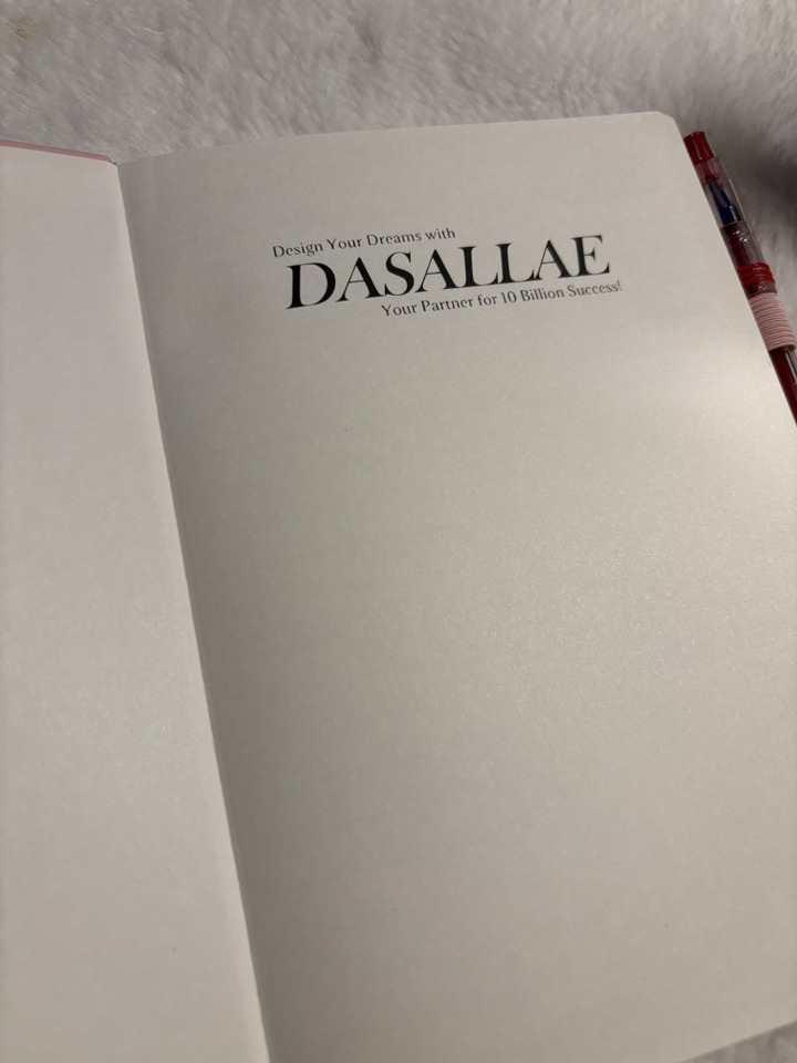 다살래 100억 부자 A5 다이어리 플래너