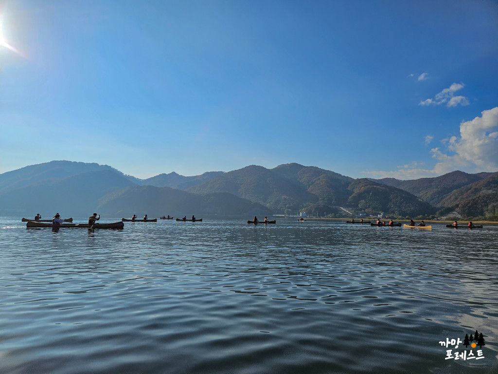 춘천 중도 물레길 의암호