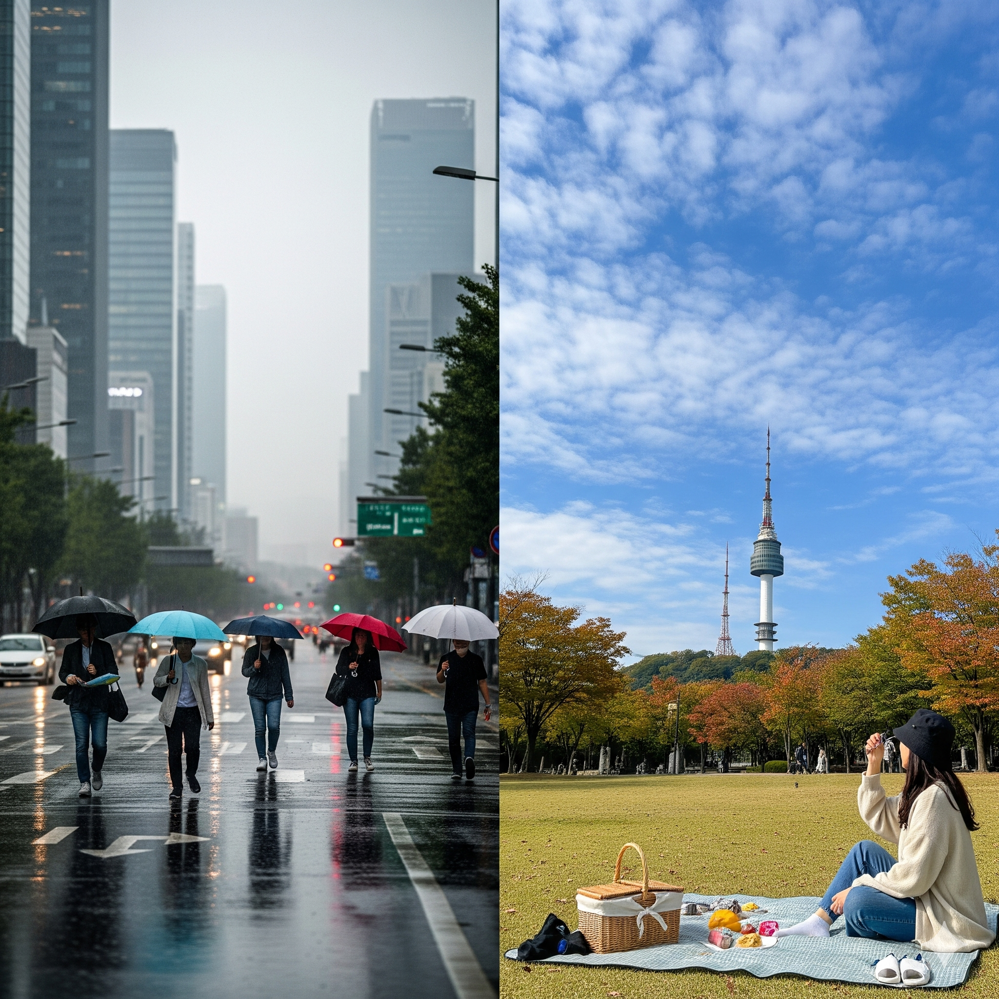 9월 서울 날씨 가을 나들이 시기