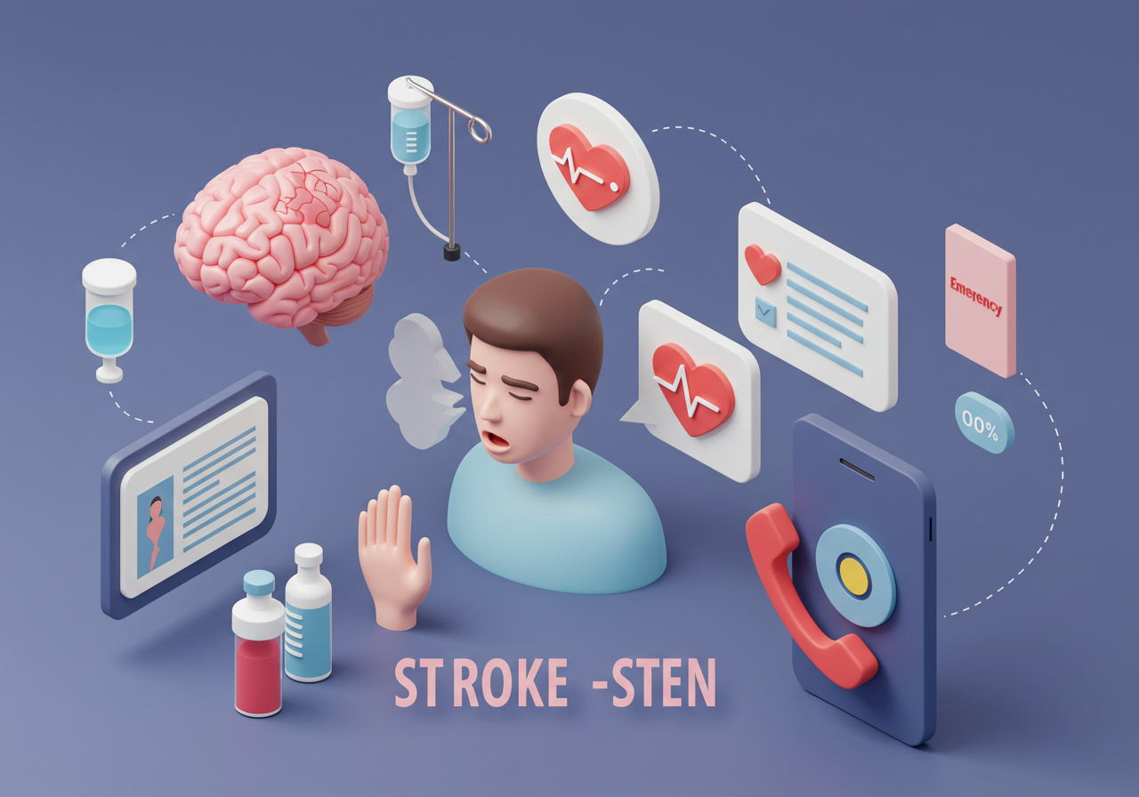 뇌경색 전조증상 6가지 놓치지 마세요, 예방 방법!