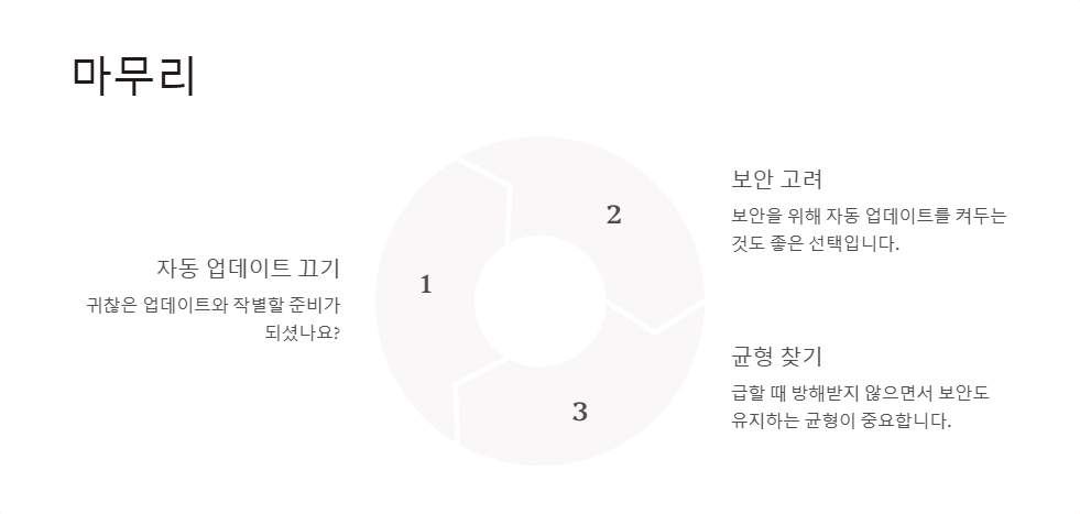윈도우11 자동 업데이트 끄는 방법