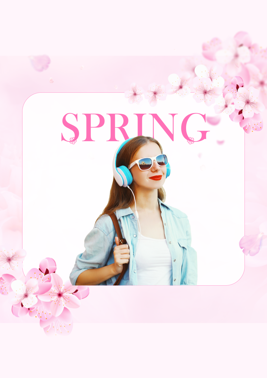 봄패션관련 이미지