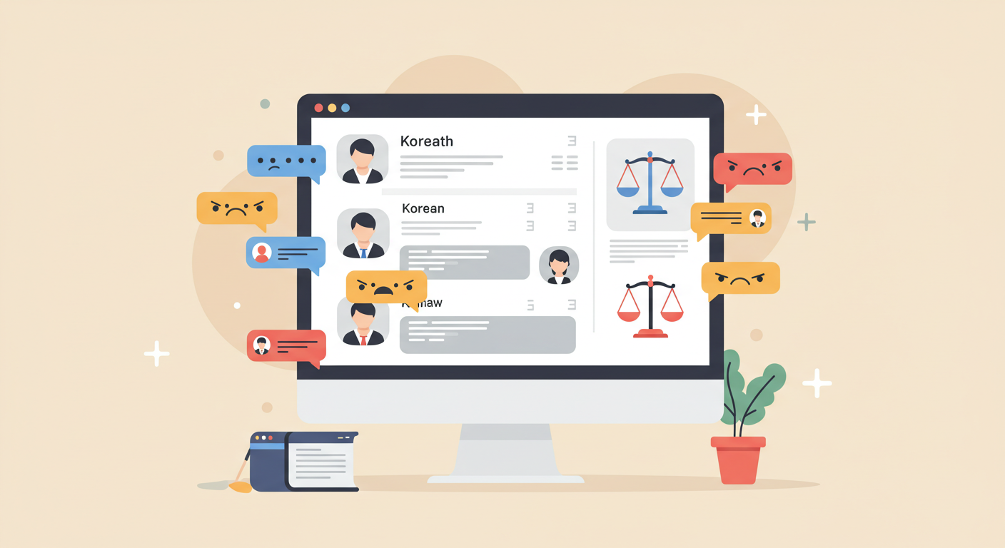 커뮤니티법률&amp;#44; 고소사례