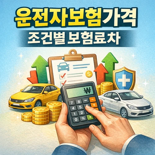 조건별 운전자보험 가격 썸네일