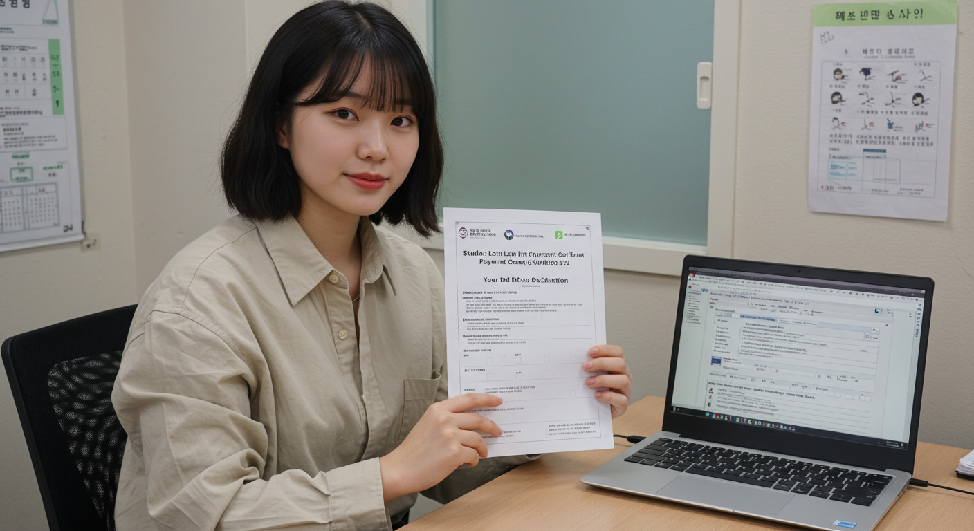 학자금 상환자 연말정산 꿀팁 💡📚 대출도 세금도 놓치지 말자! 연말정산에서 챙기는 학자금 혜택