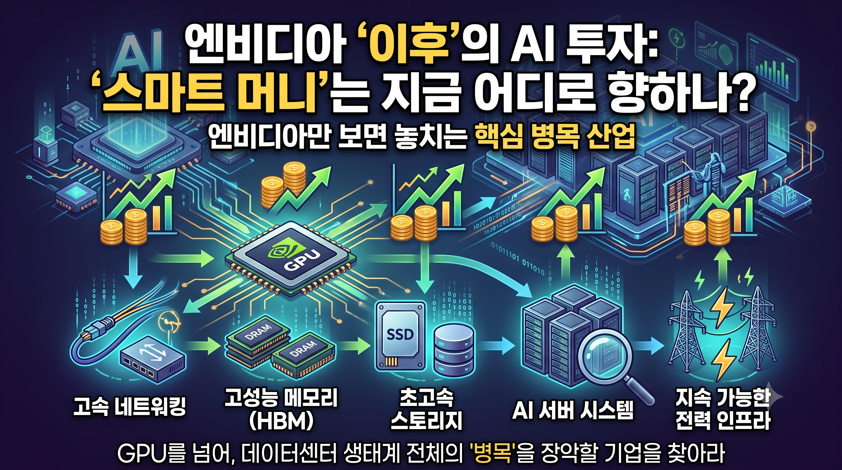 스마트머니는 지금 AI 인프라 어디에 베팅하고 있을까