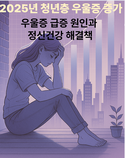 2025년 최신 통계로 본, 청년층 우울증 급증 원인과 정신건강 해결책
