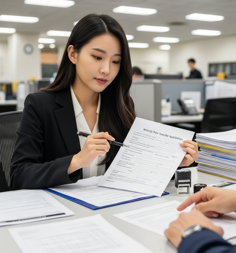 자동차 명의이전방법