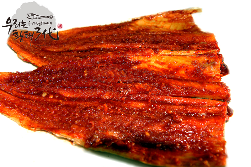 용대리 황태포 양념