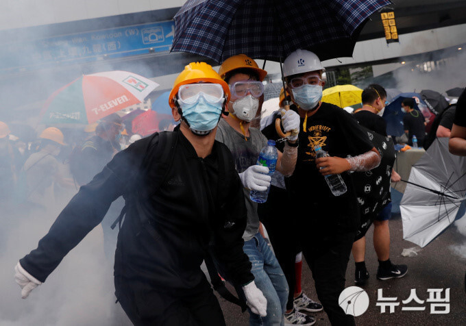 2019 홍콩 민주화 시위 현장 사진