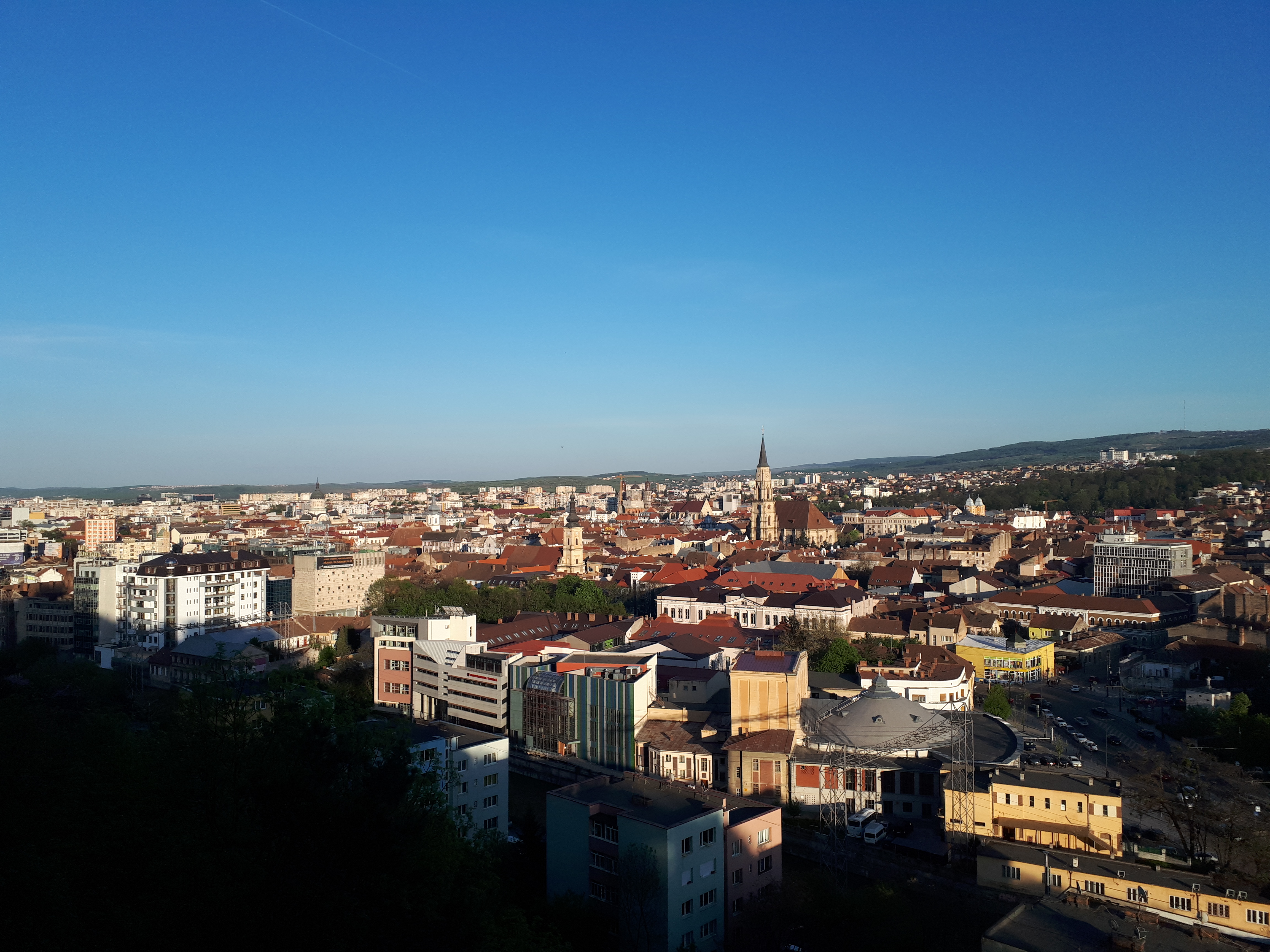 루마니아 클루지나포카 요새 언덕