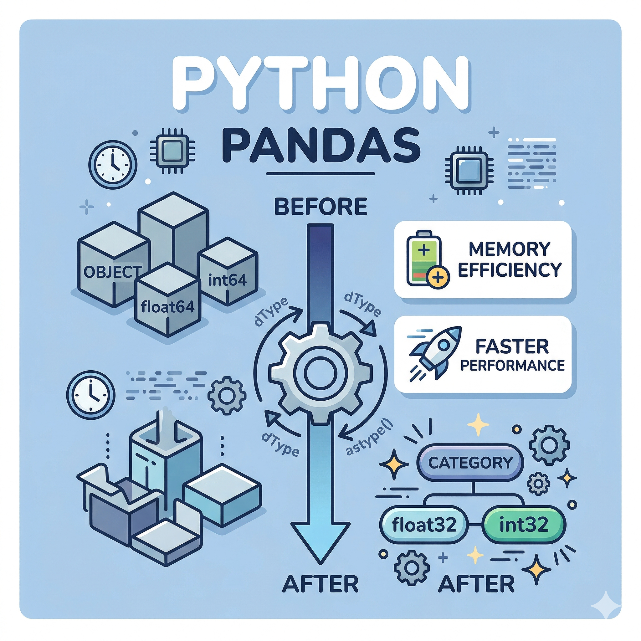 자료형(dtype) 최적화