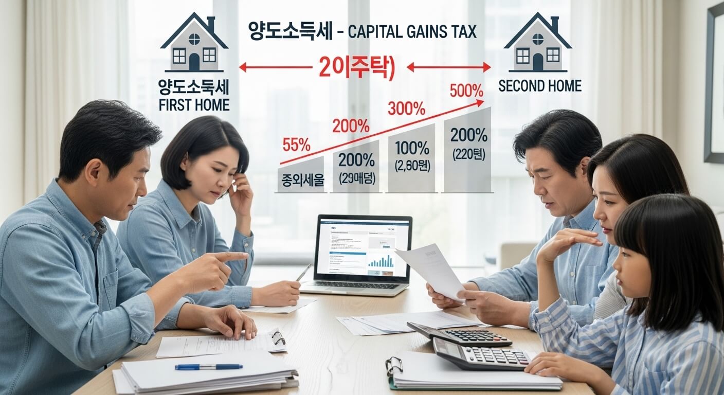 1가구 2주택 양도소득세