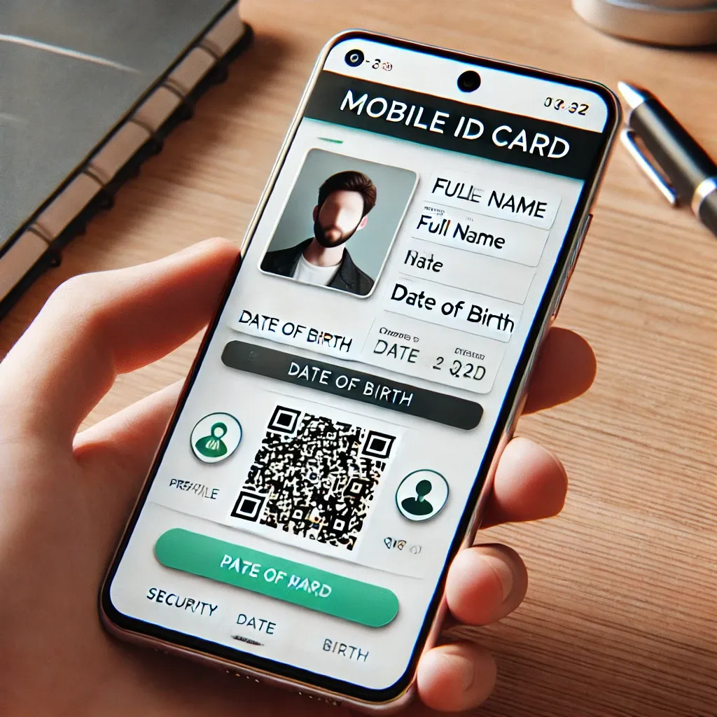 책상-위-스마트폰-모바일-주민등록증-간단한-디자인