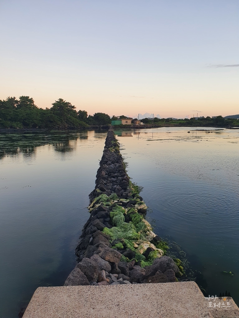 제주 오조포구 포토존