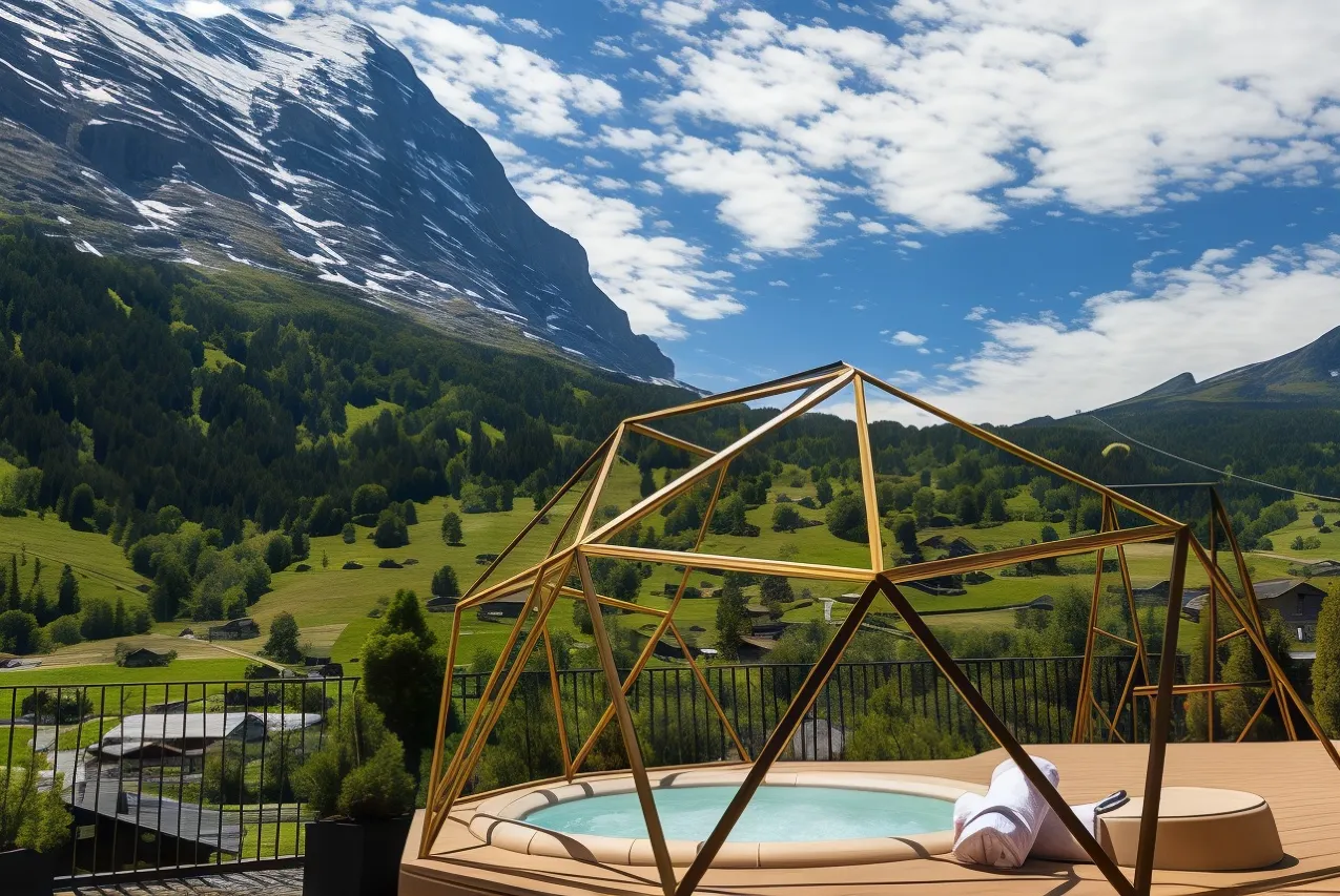 부티크호텔글레시어_야외욕조