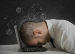 만성 피로에 시달리는 직장인