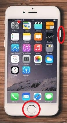 아이폰 전원 버튼 홈 버튼 위치설명
