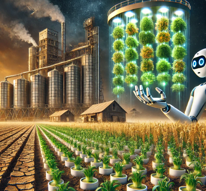 식량 부족 해결을 위한 혁신적 기술 수직 농장