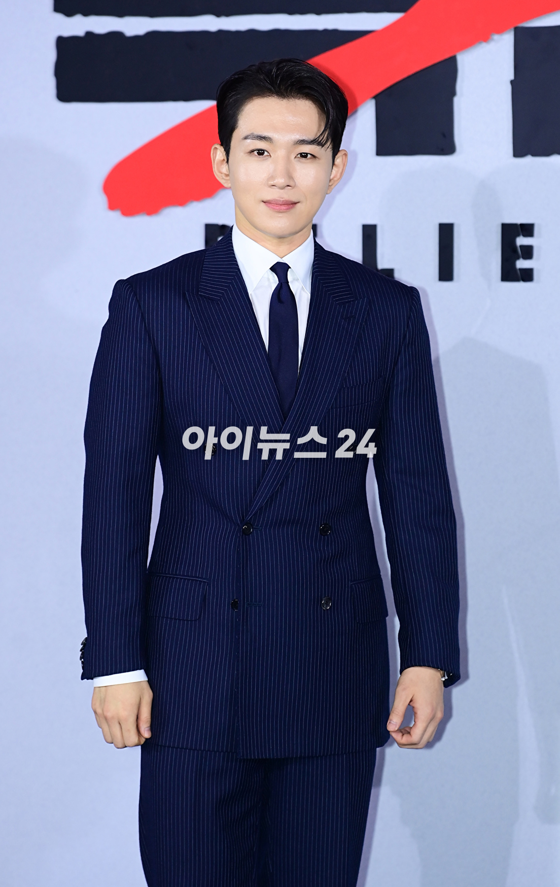 배우 오승훈이 14일 오전 서울 용산구 CGV 아이파크몰에서 열린 넷플릭스 영화 &#39;독전2&#39;(감독 백종열) 제작보고회에 참석하고 있다. [사진=정소희 기자]