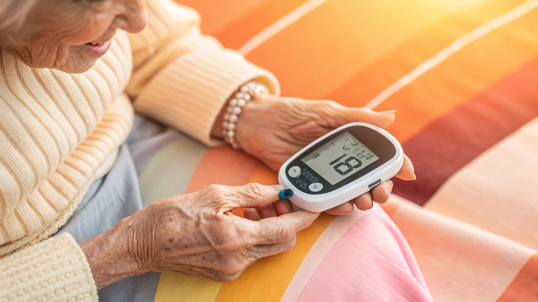 시니어도 쉽게! 자동 혈당 측정기 사용법과 관리 꿀팁