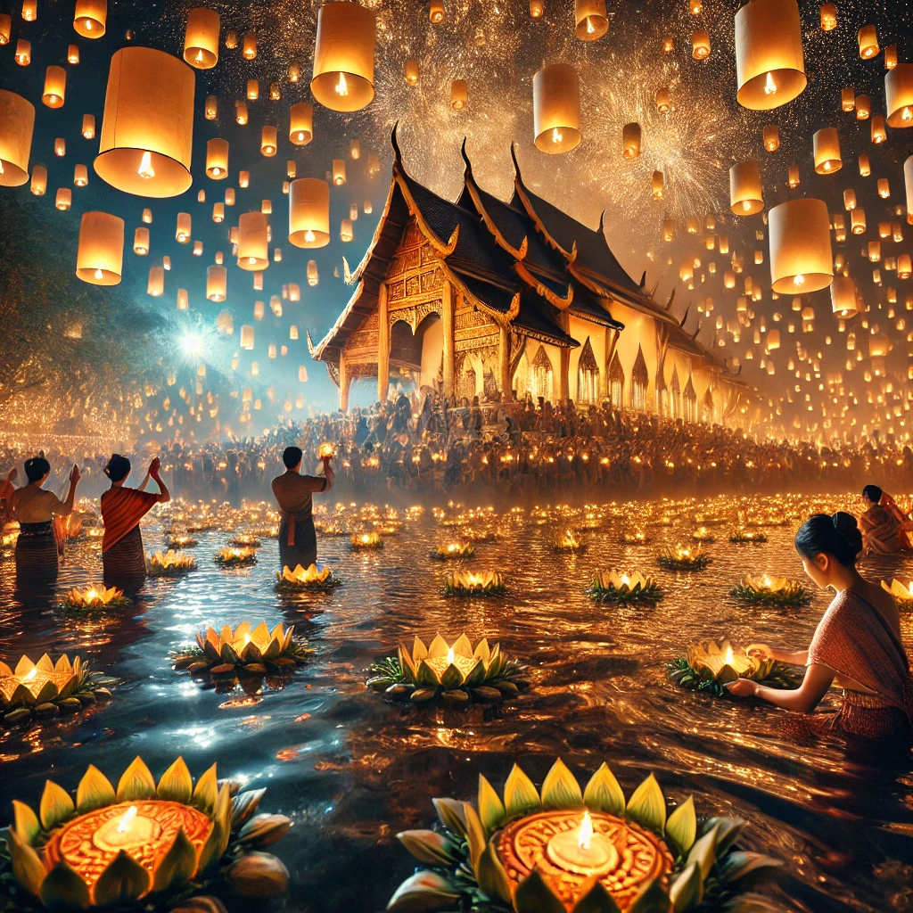 태국 : 로이 끄라통 축제