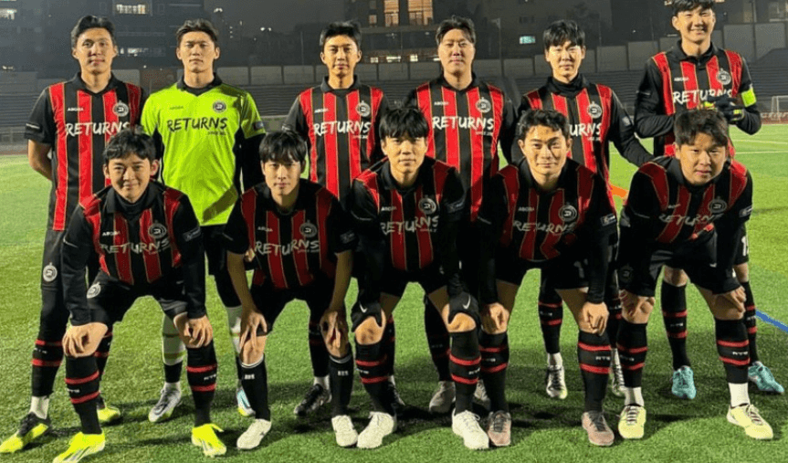 임영웅 축구팀 리턴즈FC 선수정보