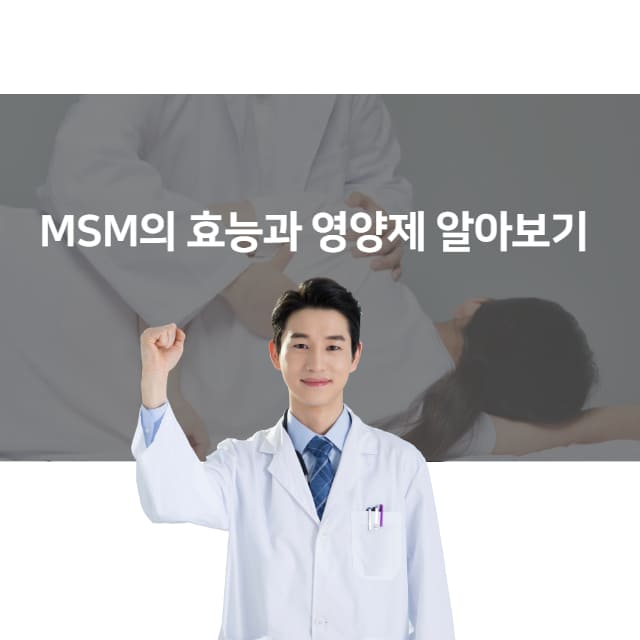 MSM 효능 알아보기