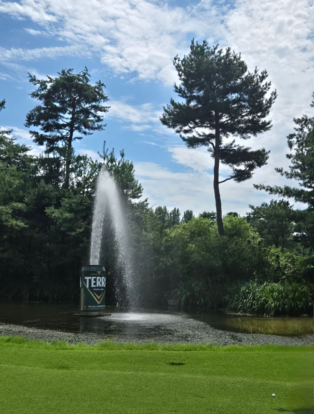 블루헤런CC 서코스 시그니쳐 테라분수