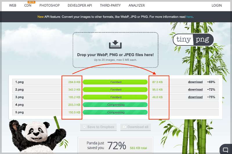 이미지 용량 줄이기 4