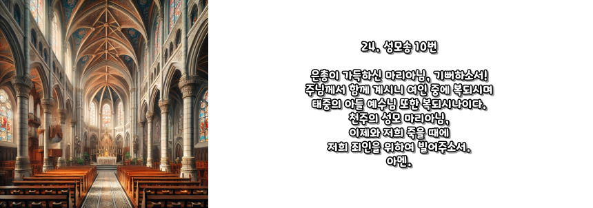 천주교 묵주기도 빛의 신비 5단