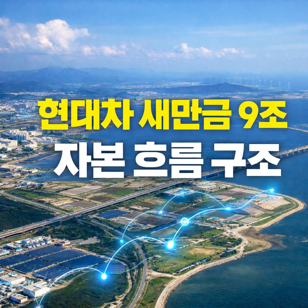 현대차 새만금 9조 프로젝트, 산업 생태계 확장과 자본 흐름 구조