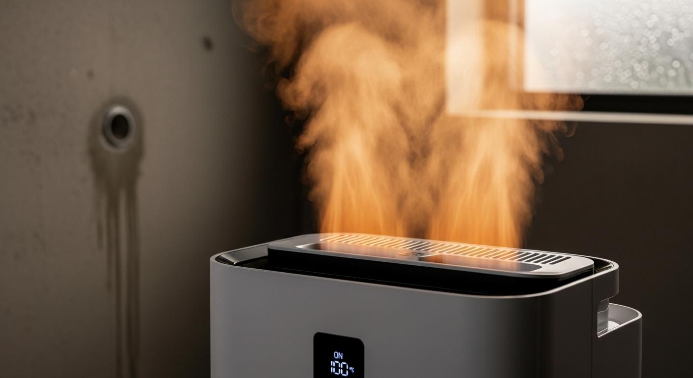 제습기 뜨거운공기