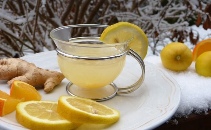 감기와 독감 예방을 위한 생강차