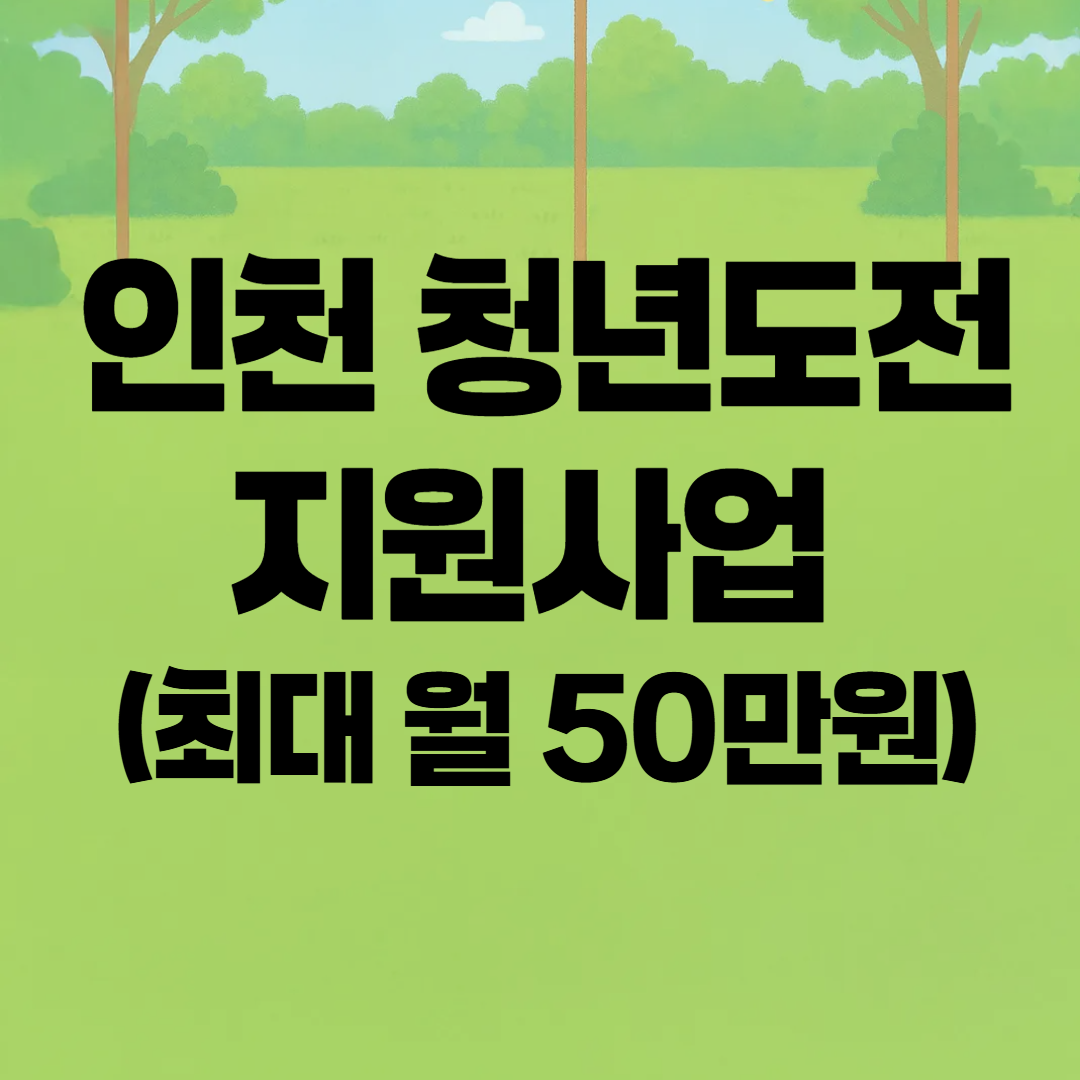 인천 청년도전지원사업