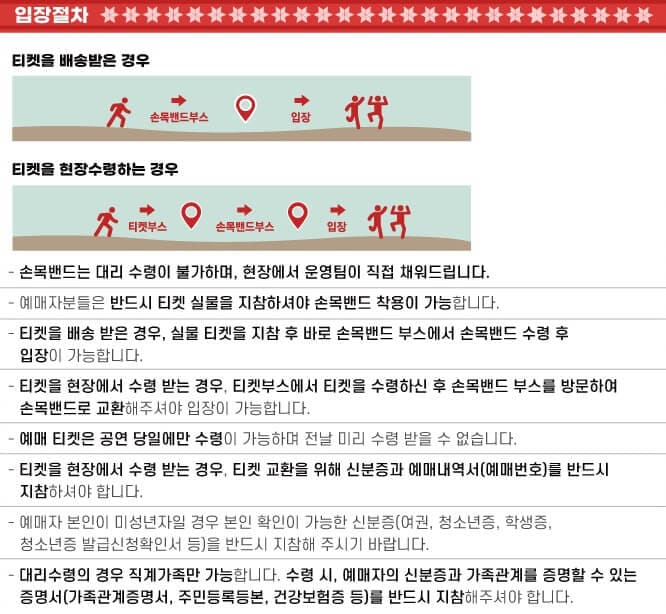 2024 썸데이 크리스마스 부산 티켓 수령 및 입장