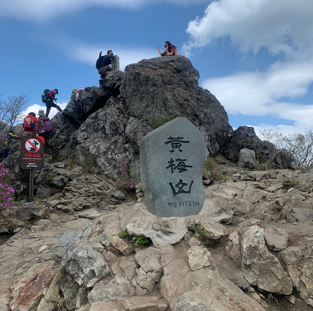 황매산 정상 1113.1m