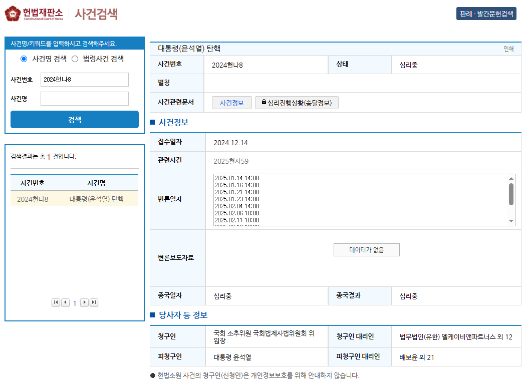 윤석열 대통령 탄핵 될 경우 인용 시나리오 알아보기