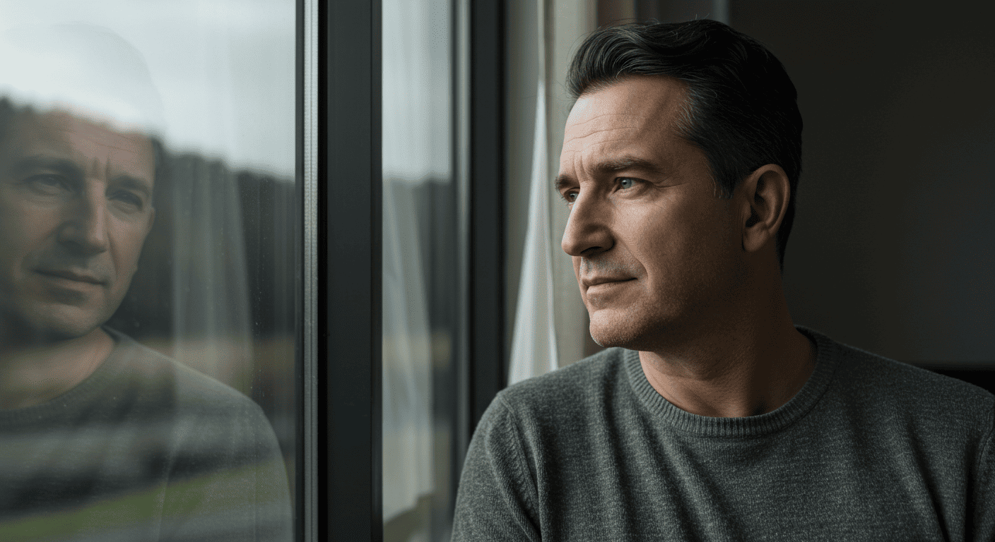 갱년기 우울증인 남자