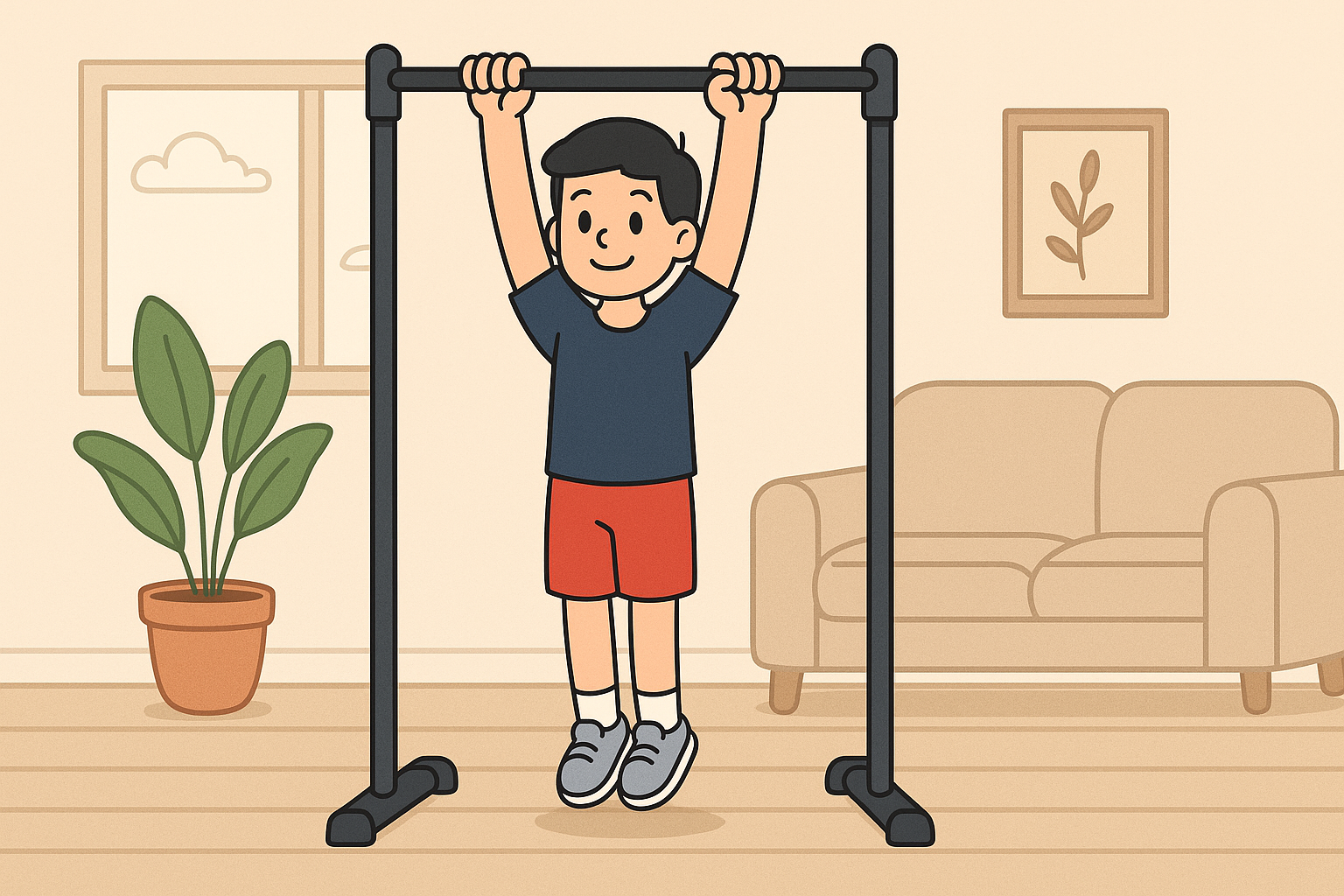 턱걸이의 시작, 매달리기부터 제대로 배우자