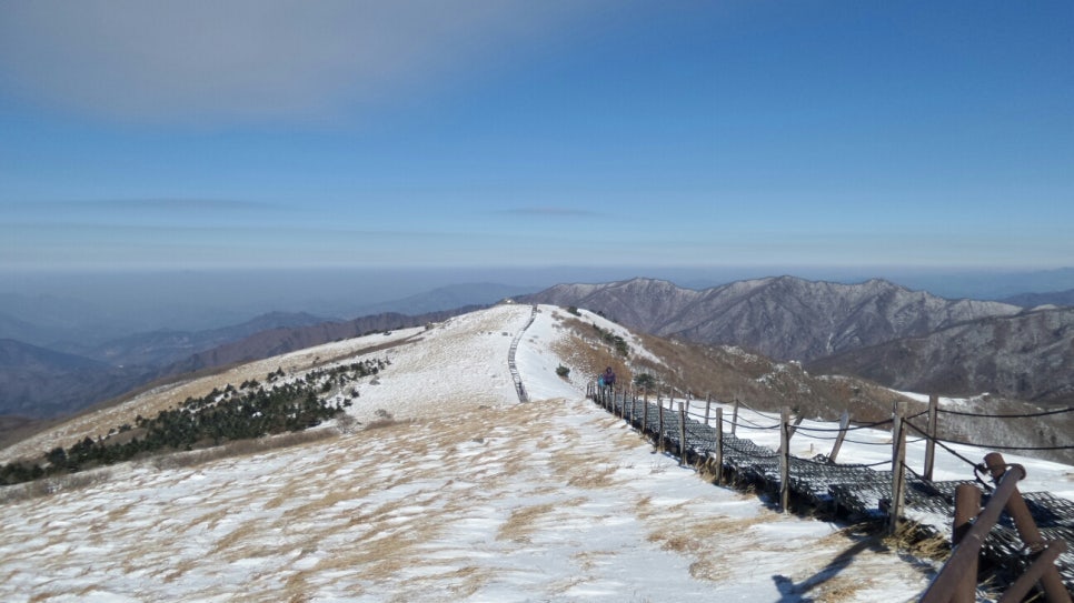 100대 명산 등산하기 여섯번째 작지만 하얗고 순수한 산 언제 올라가도 다시 가고 싶은 산 소백산