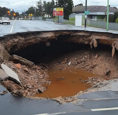 '포트홀' 차량파손