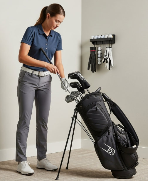 여성 골퍼 맞춤 클럽 관리 노하우 관련이미지